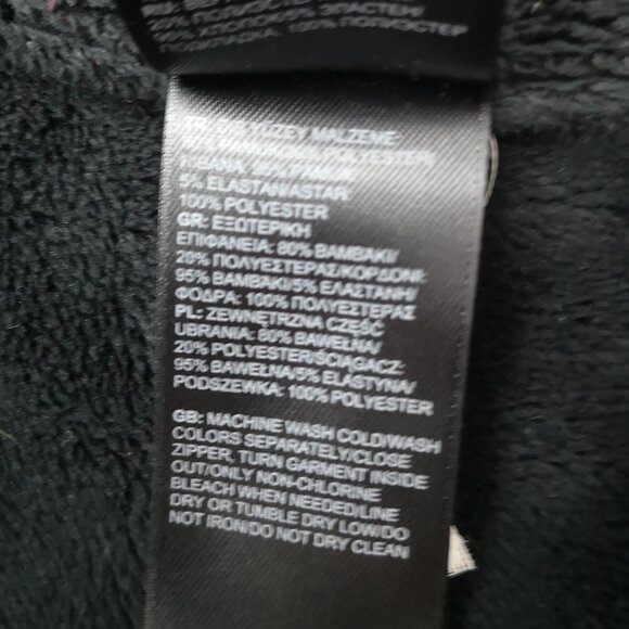 The North Face Ladies Size XS Black Faux Fur Lined Jacket with Hood - Picture 8 of 14